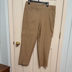 Alfred Dunner Tan Slacks